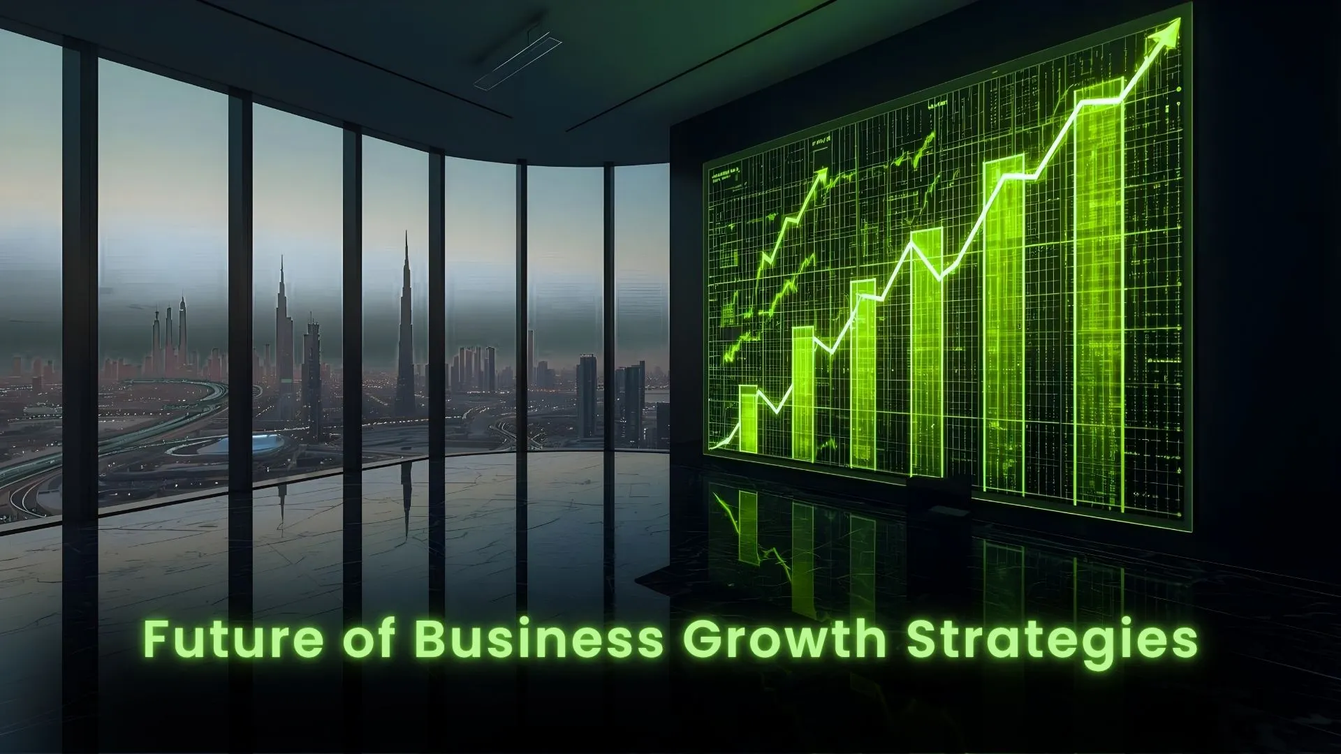 Business transformation with growth and success