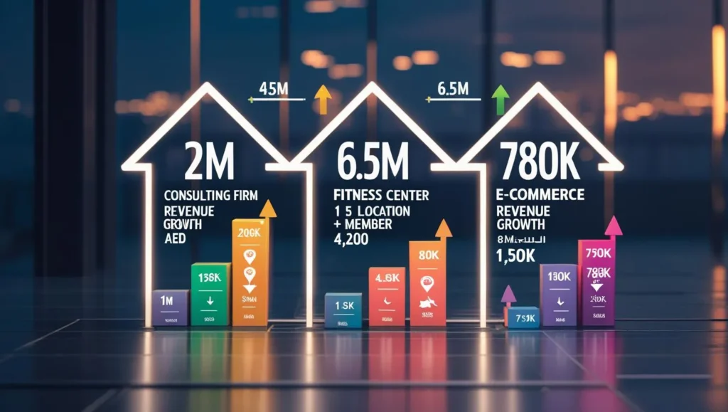 business growth strategies for consulting, fitness, and e-commerce